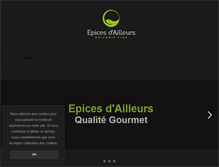 Tablet Screenshot of epicesdailleurs.com